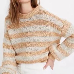 NWT Madewell Stripped Sweater